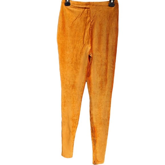 Juicy Couture velour ribbed ankle zip leggings - Picture 3 of 12